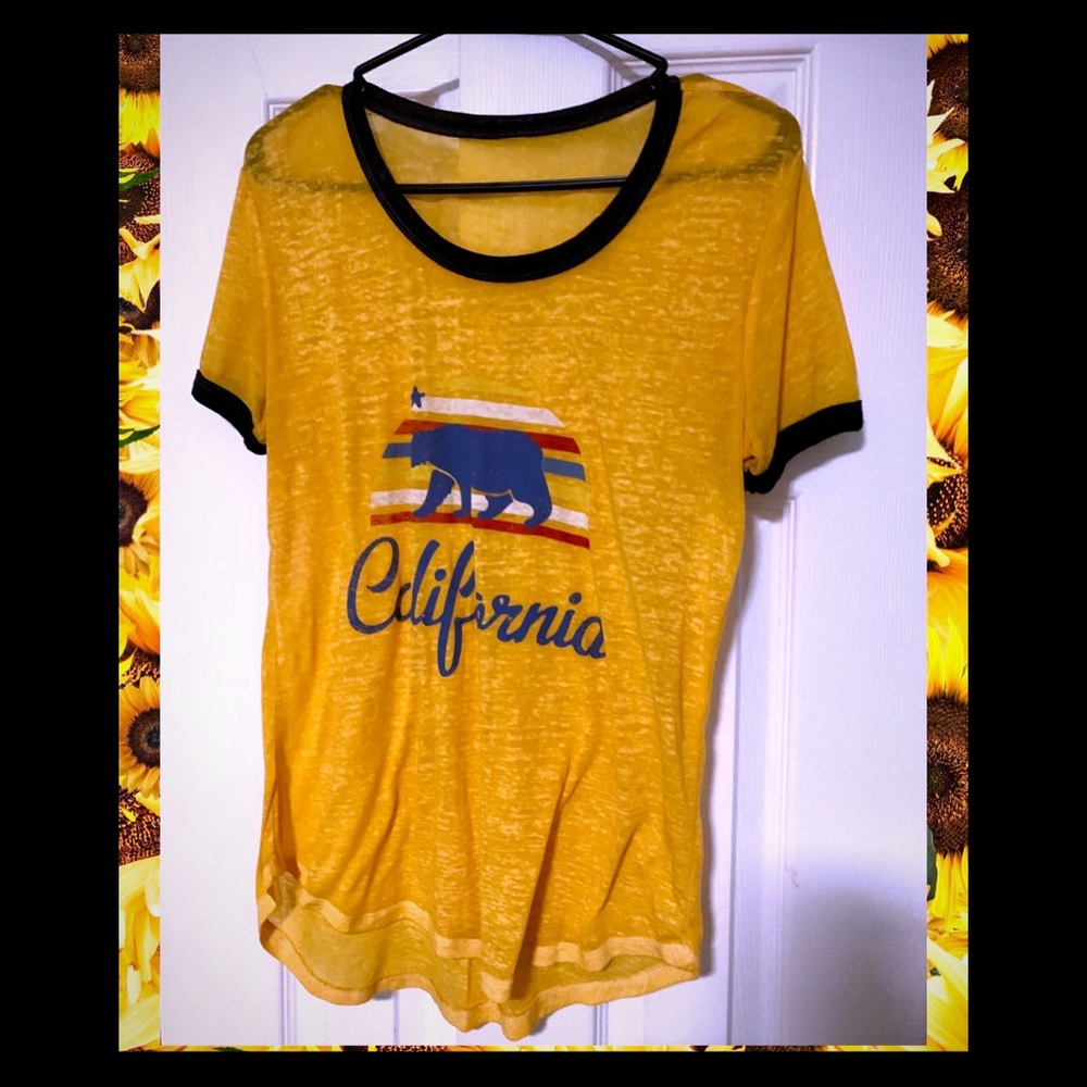CALIFORNIA BURNOUT TEE VINTAGE TEE